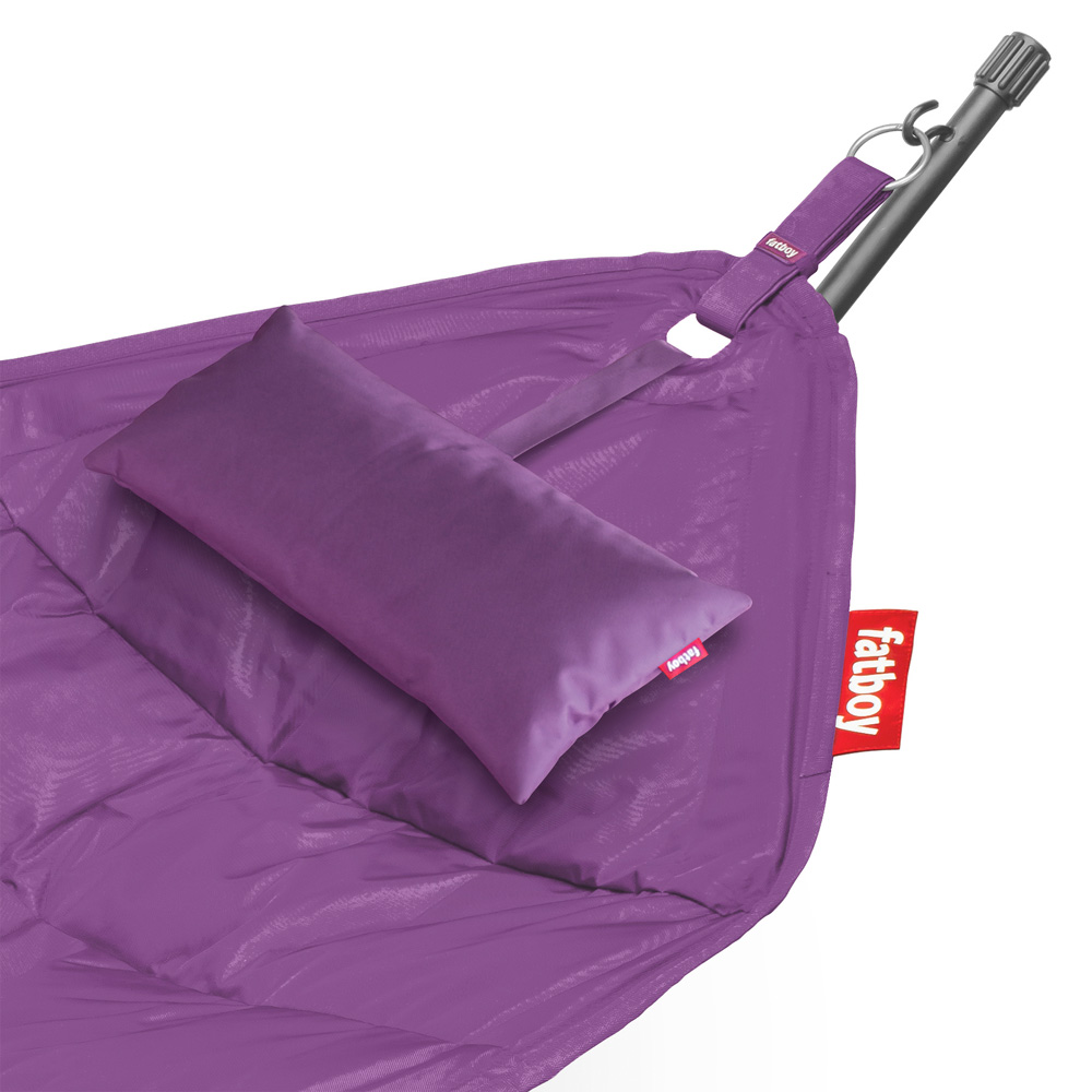 Fatboy Headdemock Hangematte Lila Purple Kissen Outdoor Garten