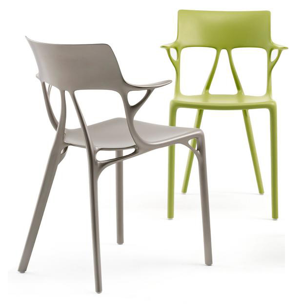 Kartell A I Stuhl Grun 5886 Ve Philippe Starck Kunstliche Intelligenz